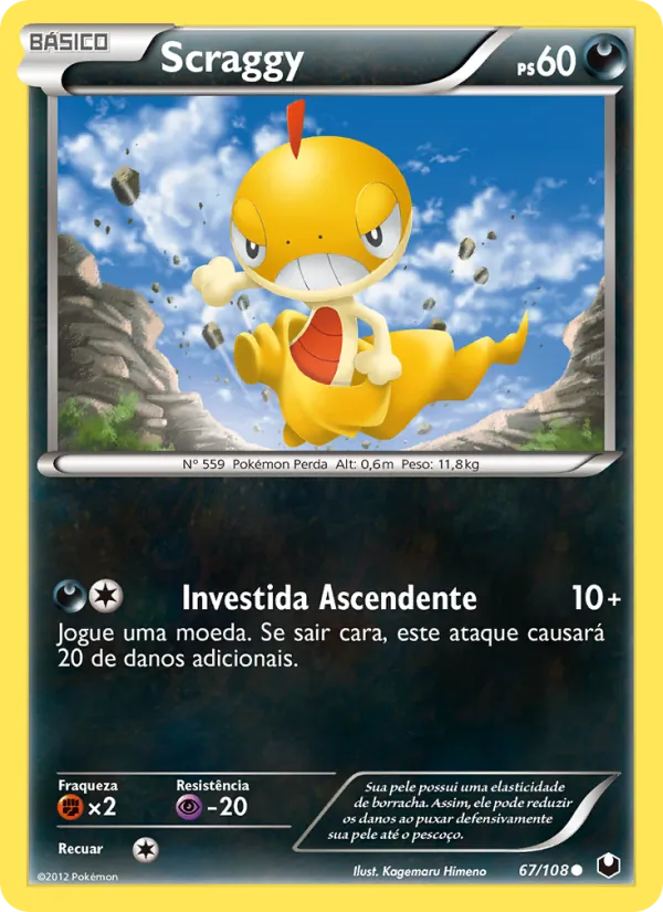 Scraggy Exploradores da Escuridão 67/108