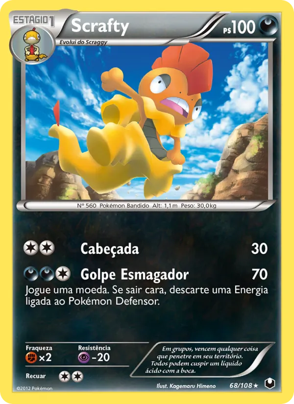 Scrafty Exploradores da Escuridão 68/108