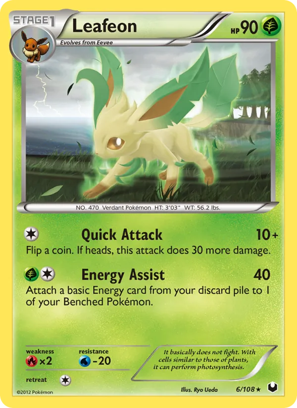 Leafeon Dark Explorers 6/108