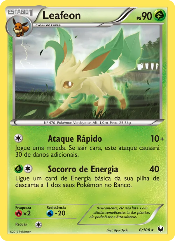 Leafeon Exploradores da Escuridão 6/108