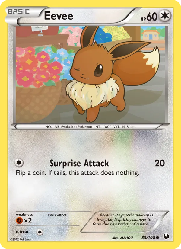Eevee Dark Explorers 83/108