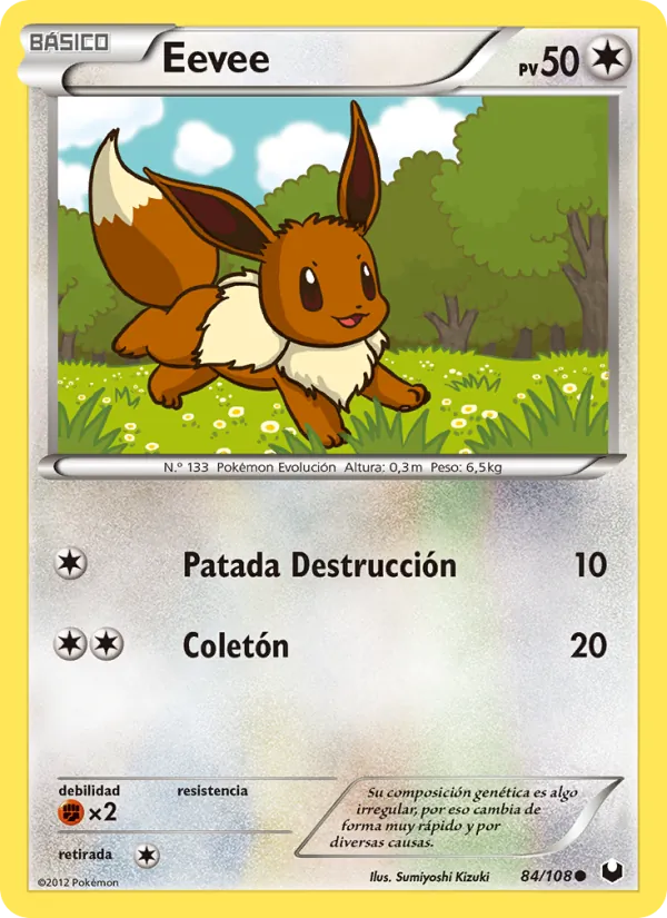 Eevee Oscuros Exploradores 84/108
