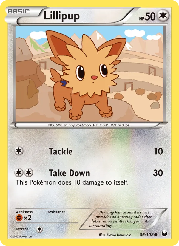 Lillipup Dark Explorers 86/108