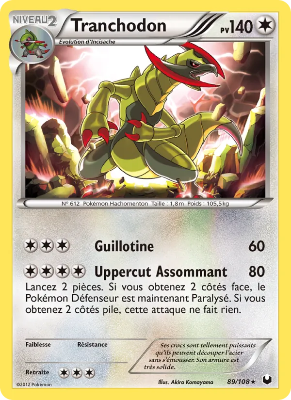 Tranchodon Explorateurs Obscurs 89/108