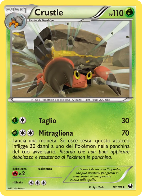 Crustle Esploratori delle Tenebre 8/108