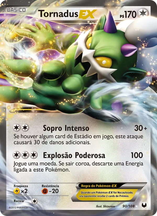 Tornadus-EX Exploradores da Escuridão 90/108
