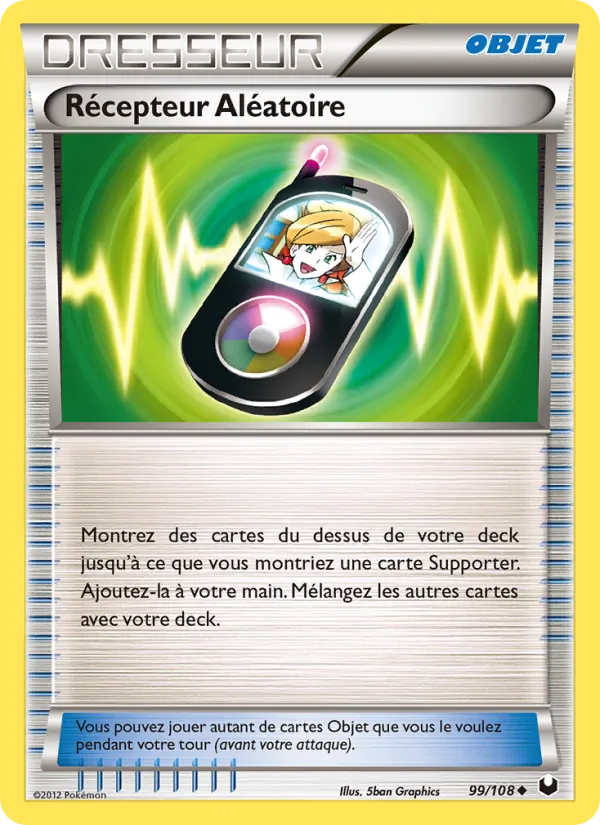 Récepteur Aléatoire Explorateurs Obscurs 99/108