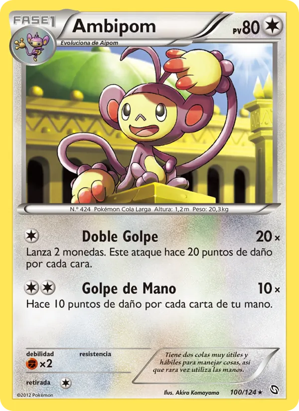 Ambipom Dragones Majestuosos 100/124