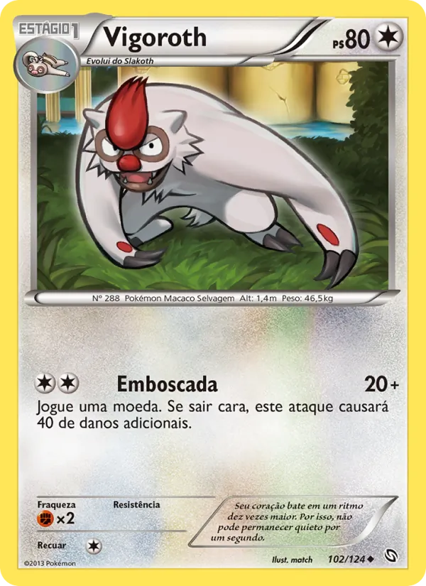 Vigoroth Dragões Enaltecidos 102/124