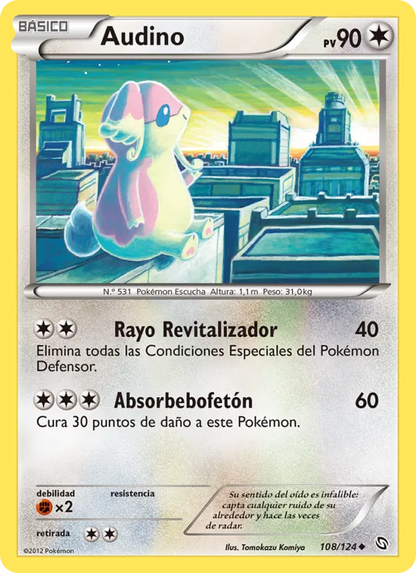 Audino Dragones Majestuosos 108/124