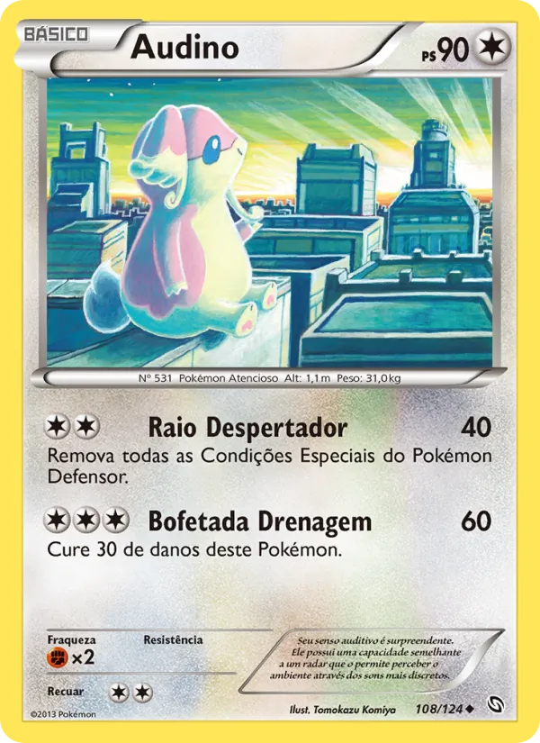 Audino Dragões Enaltecidos 108/124