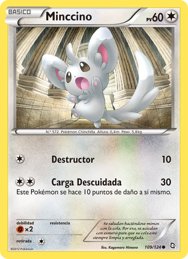 Minccino Dragones Majestuosos 109/124