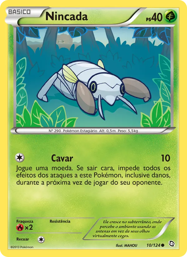 Nincada Dragões Enaltecidos 10/124
