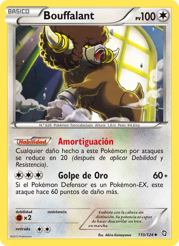 Bouffalant Dragones Majestuosos 110/124