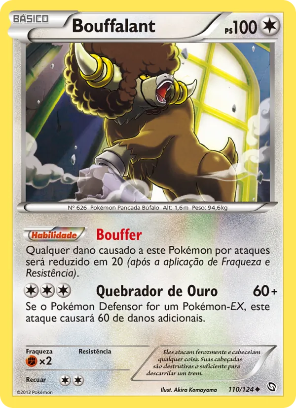 Bouffalant Dragões Enaltecidos 110/124