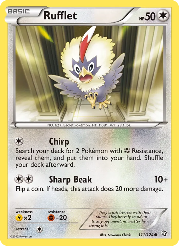 Rufflet Dragons Exalted 111/124