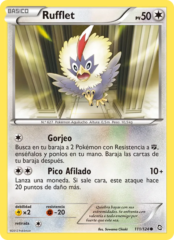 Rufflet Dragones Majestuosos 111/124