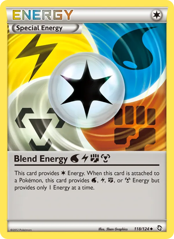 Blend Energy Water Lightning Fighting Metal Dragons Exalted 118/124