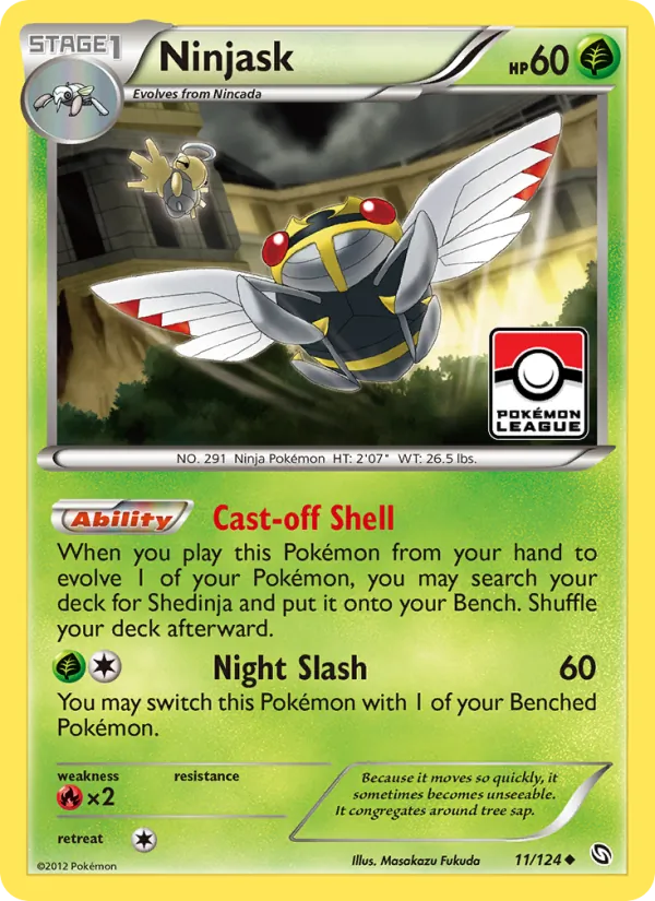 Ninjask Dragons Exalted 11/124