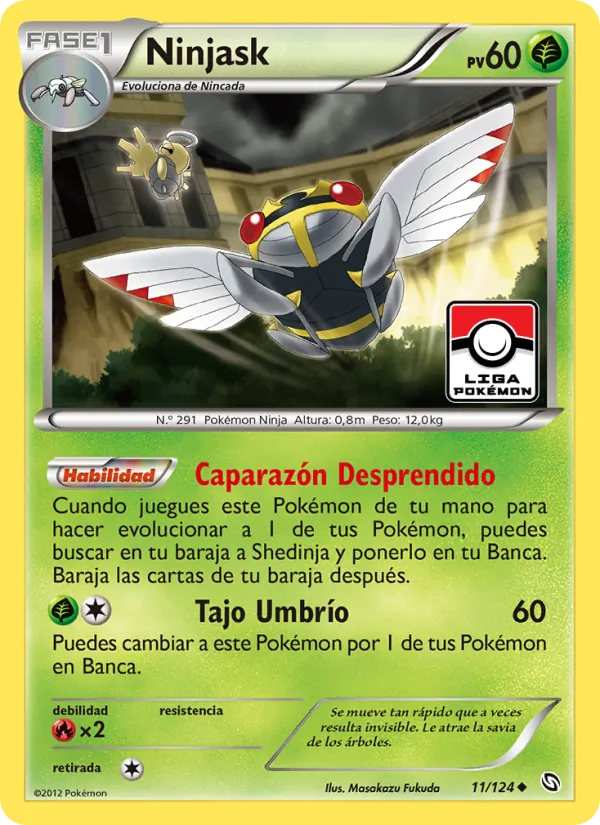 Ninjask Dragones Majestuosos 11/124