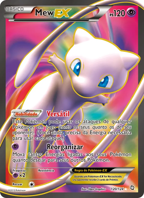 Mew-EX Dragões Enaltecidos 120/124