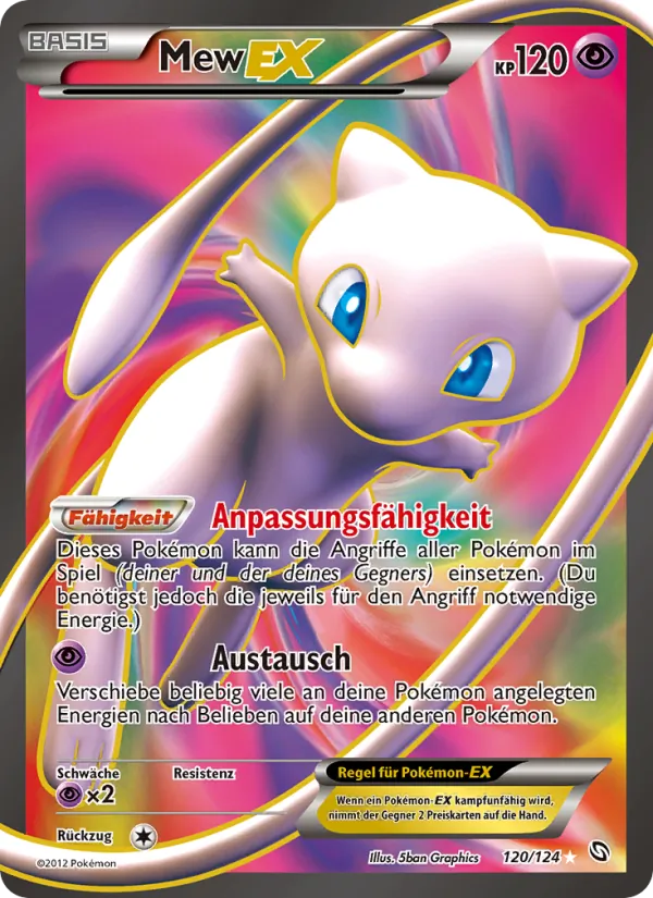 Mew-EX Hoheit der Drachen 120/124