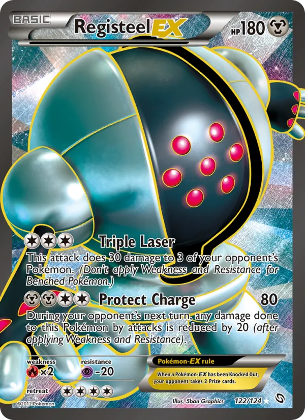 Registeel-EX Dragons Exalted 122/124