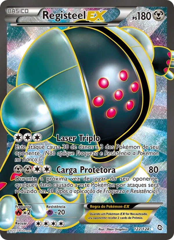 Registeel-EX Dragões Enaltecidos 122/124