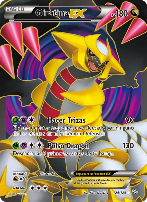 Giratina-EX Dragones Majestuosos 124/124