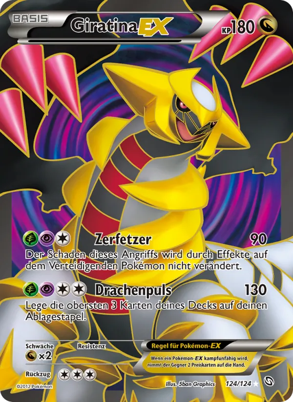 Giratina-EX Hoheit der Drachen 124/124
