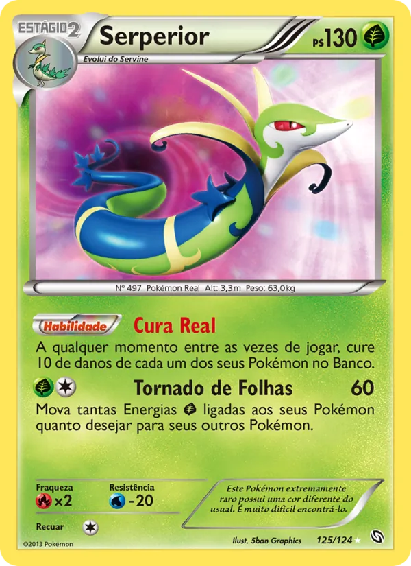 Serperior Dragões Enaltecidos 125/124