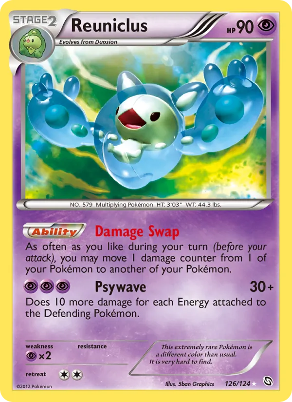 Reuniclus Dragons Exalted 126/124