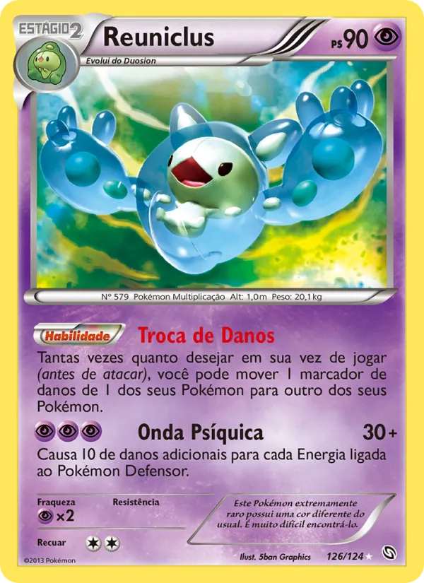 Reuniclus Dragões Enaltecidos 126/124