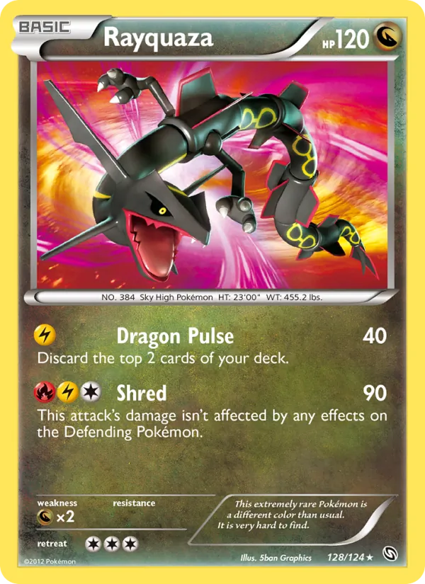 Rayquaza Dragons Exalted 128/124