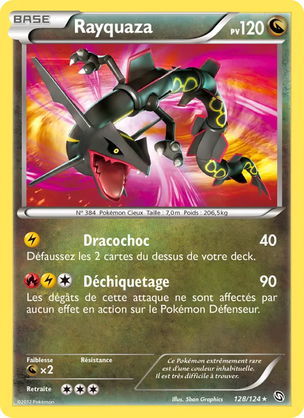 Rayquaza Dragons Éxaltés 128/124