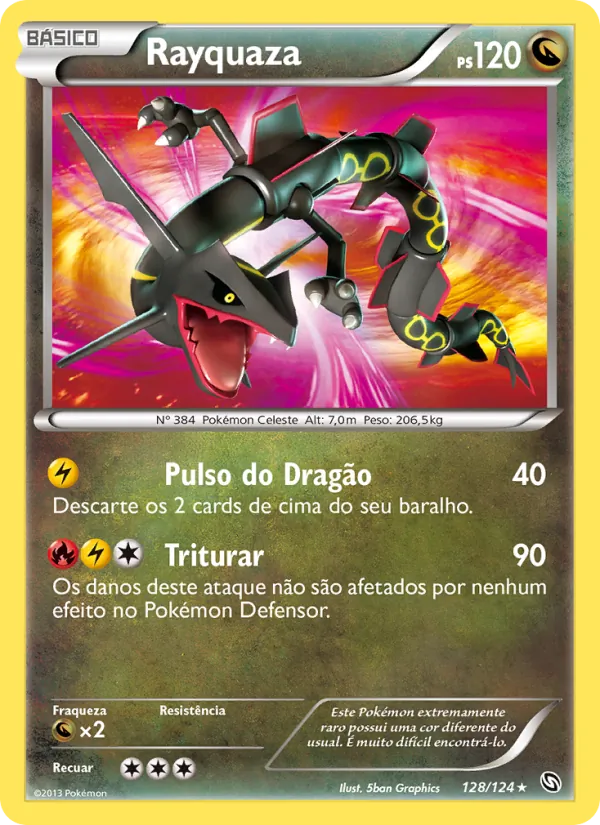 Rayquaza Dragões Enaltecidos 128/124