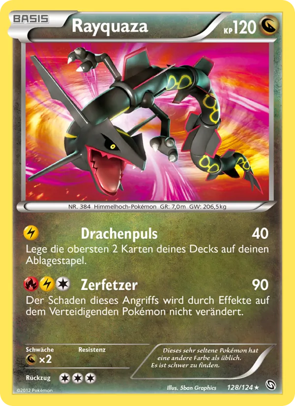 Rayquaza Hoheit der Drachen 128/124