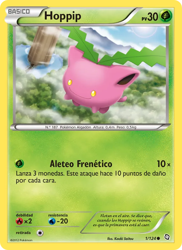Hoppip Dragones Majestuosos 1/124