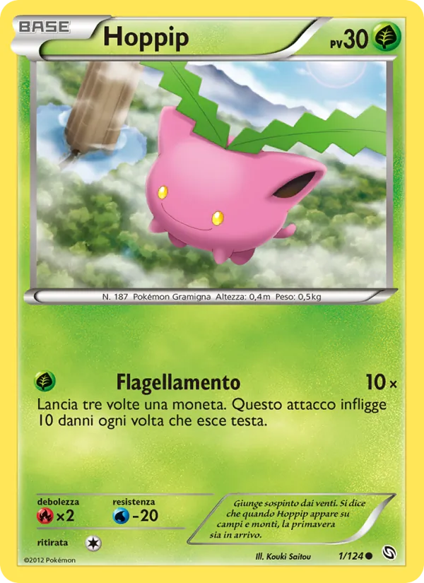 Hoppip Stirpe dei Draghi 1/124