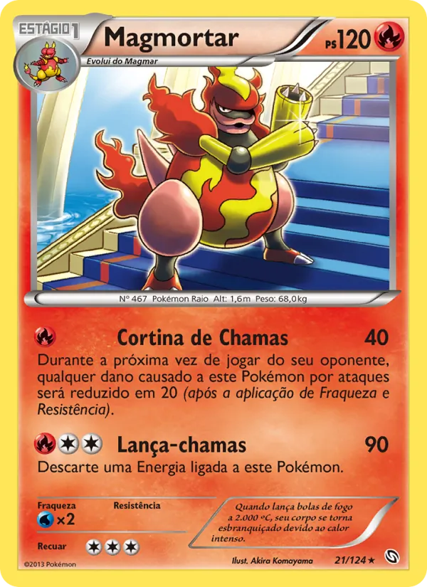 Magmortar Dragões Enaltecidos 21/124