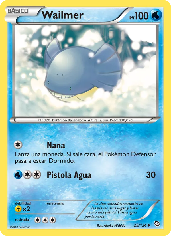 Wailmer Dragones Majestuosos 25/124