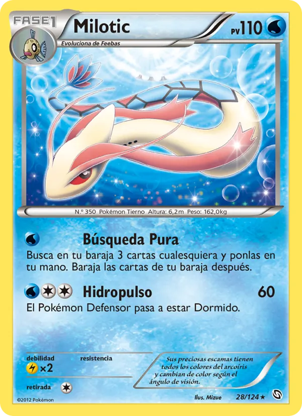 Milotic Dragones Majestuosos 28/124