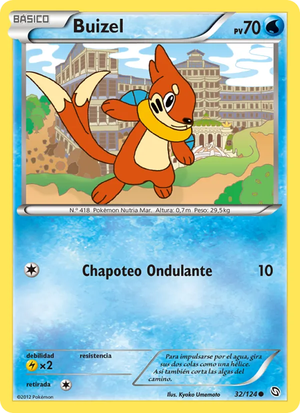 Buizel Dragones Majestuosos 32/124