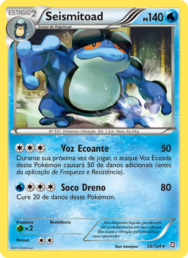 Seismitoad Dragões Enaltecidos 36/124
