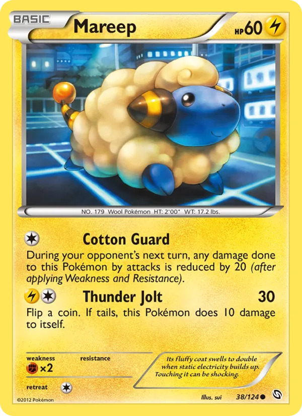 Mareep Dragons Exalted 38/124