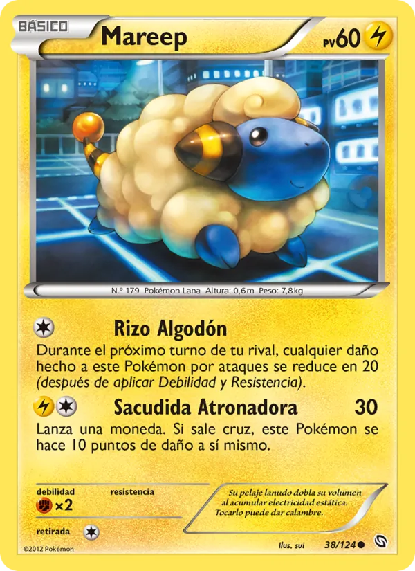 Mareep Dragones Majestuosos 38/124
