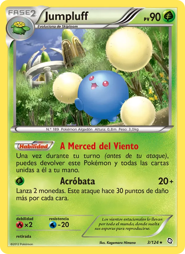 Jumpluff Dragones Majestuosos 3/124