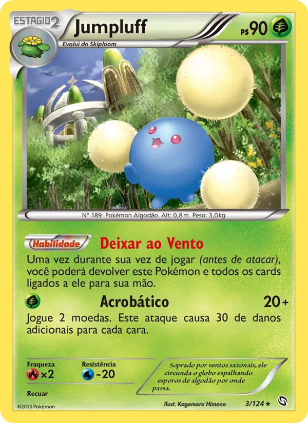 Jumpluff Dragões Enaltecidos 3/124