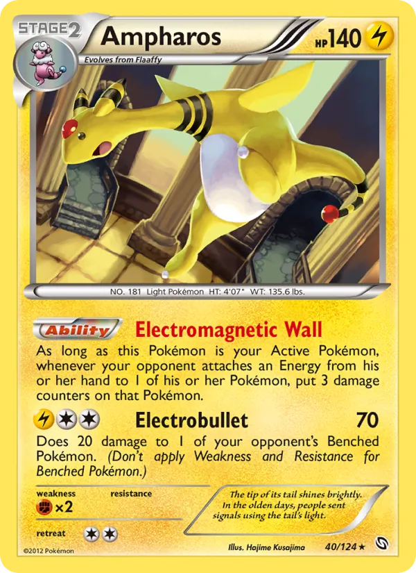 Ampharos Dragons Exalted 40/124