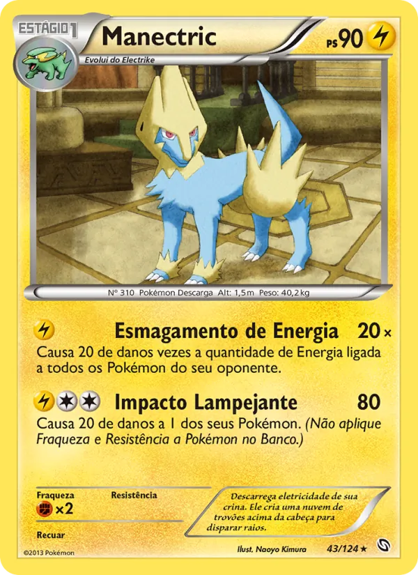 Manectric Dragões Enaltecidos 43/124